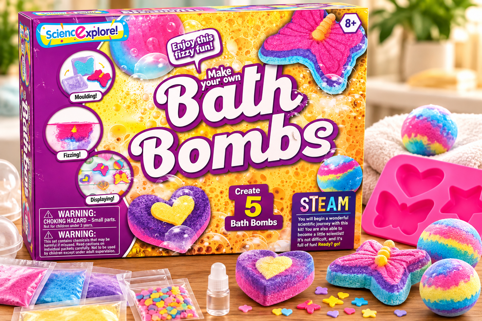 Bath Bombs DIY Kit