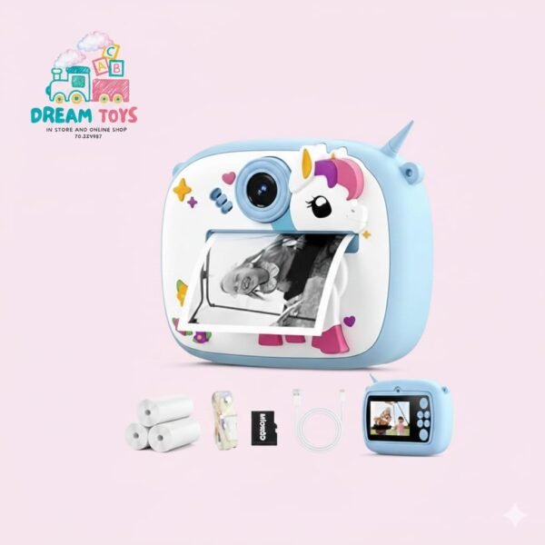 Print Camera with Cover - Unicorn